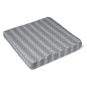 LAZE chair pad 'Diamond' dark grey and blue