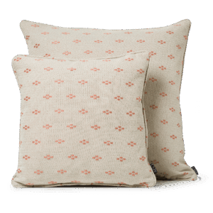 LAZE decorative cushion 'Clover' beige and blush - various sizes