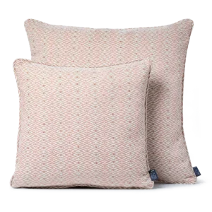 LAZE decorative cushion 'Diamond' blush - various sizes