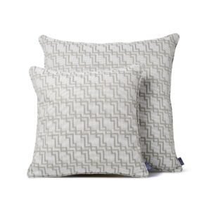 LAZE decorative cushion 'Geo' beige - various sizes