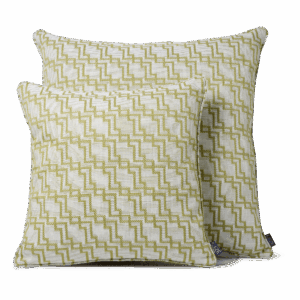 LAZE decorative cushion 'Geo' green - various sizes