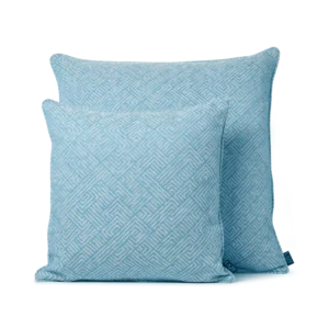 LAZE decorative cushion 'Maze' aqua - various sizes