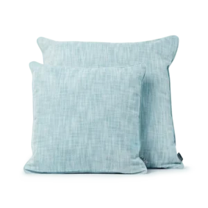 LAZE decorative cushion 'Misty' aqua - various sizes