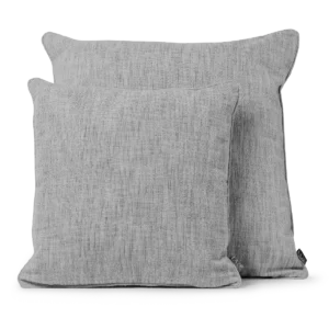 LAZE decorative cushion 'Misty' grey - various sizes